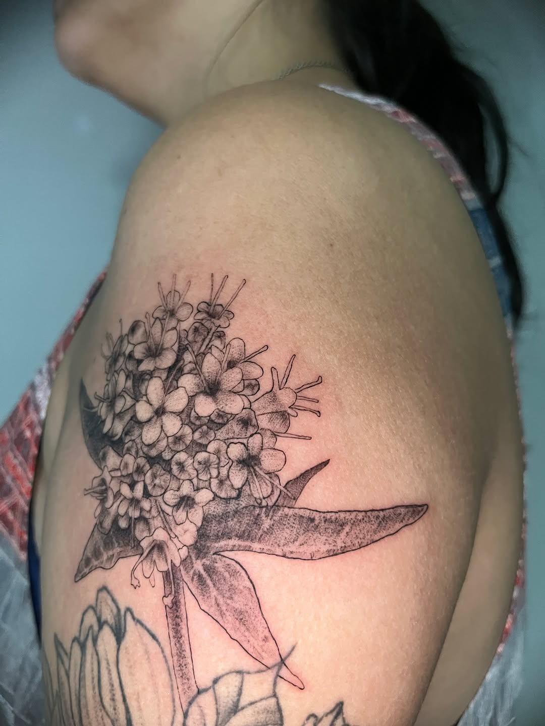 Tattoo by @alvinlouceltattooer — black_and_grey, realism