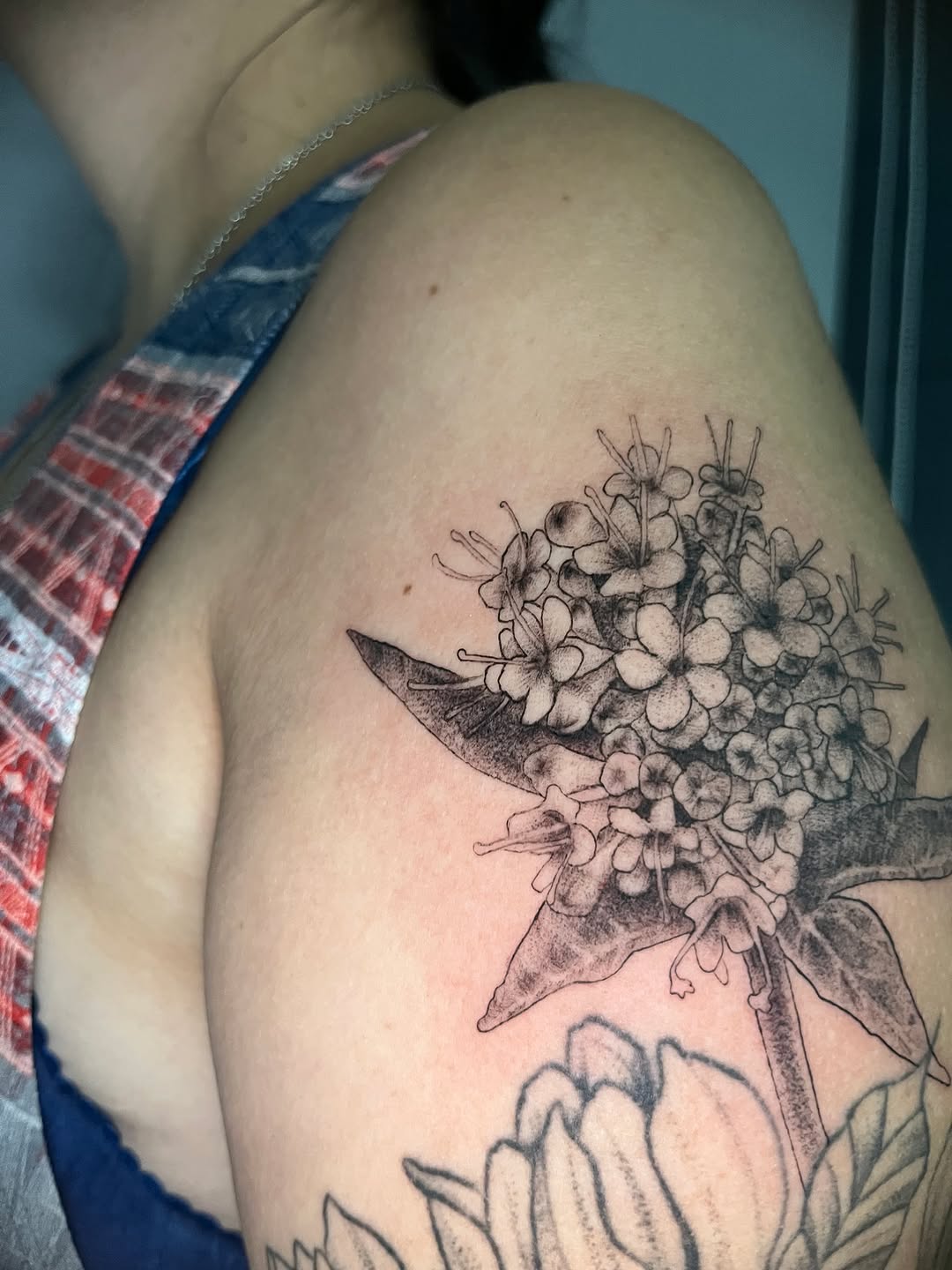 Tattoo by @alvinlouceltattooer — black_and_grey, realism
