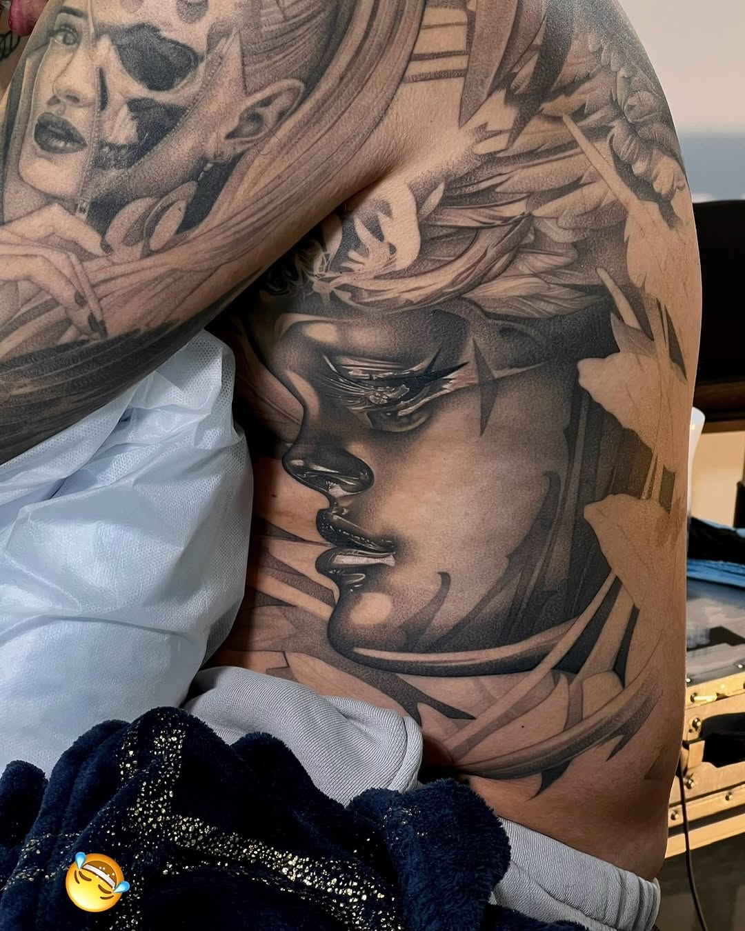 Tattoo by @sebaztian_maranta — realism, black_and_grey