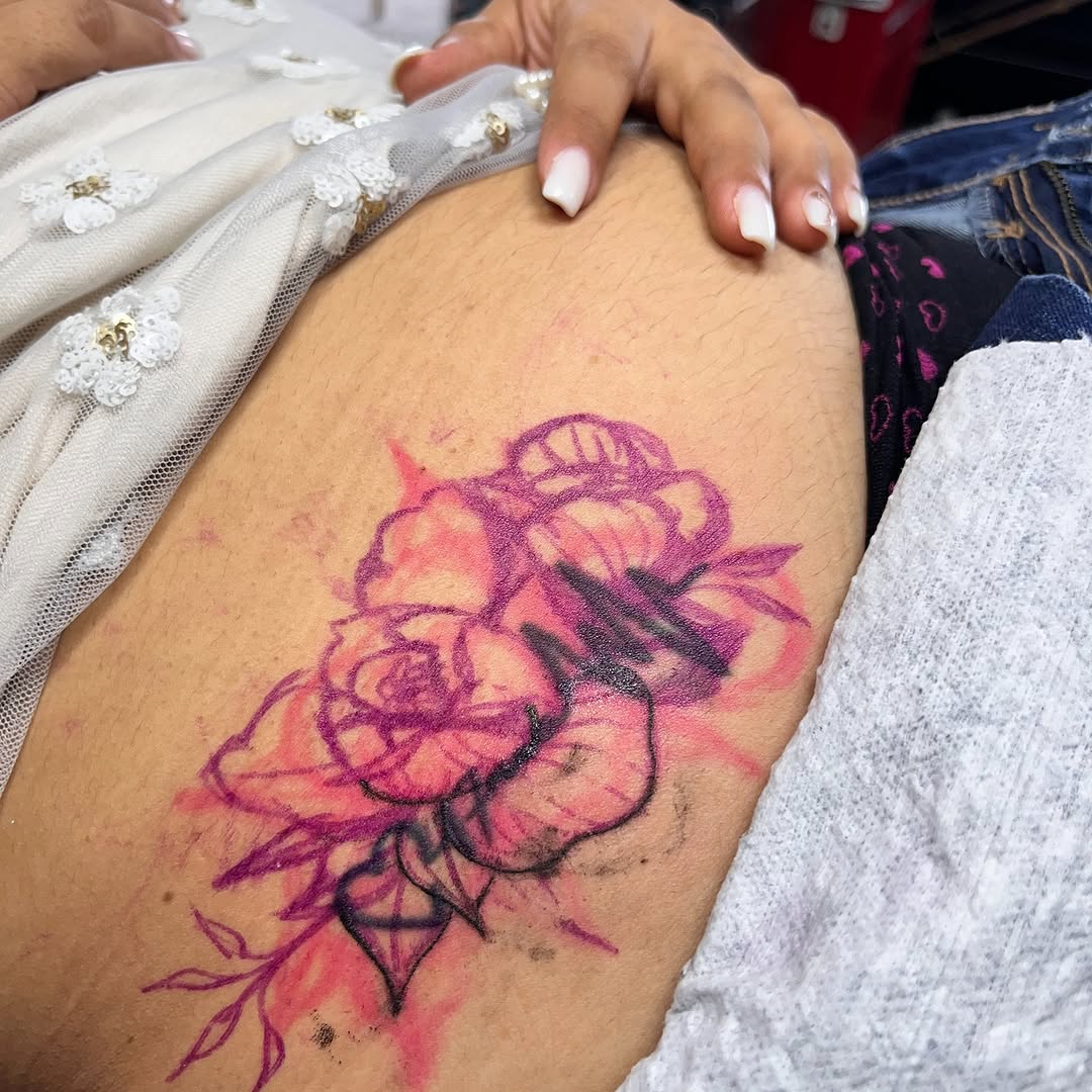 Tattoo by @alvinlouceltattooer — watercolor