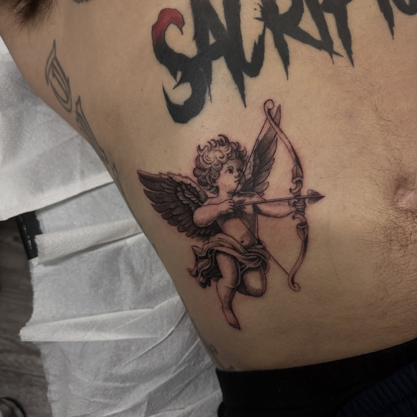 Tattoo by @irishmatt_tattoo — realism, black_and_grey
