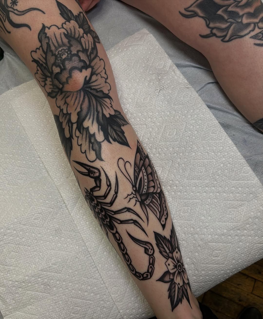 Tattoo by @samperrytattoos — american_traditional, black_and_grey