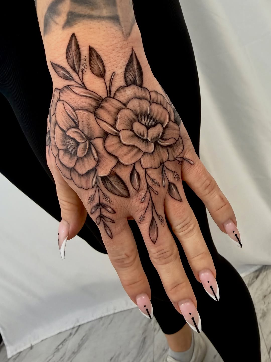Tattoo by @jerryluckycat — illustrative, black_and_grey