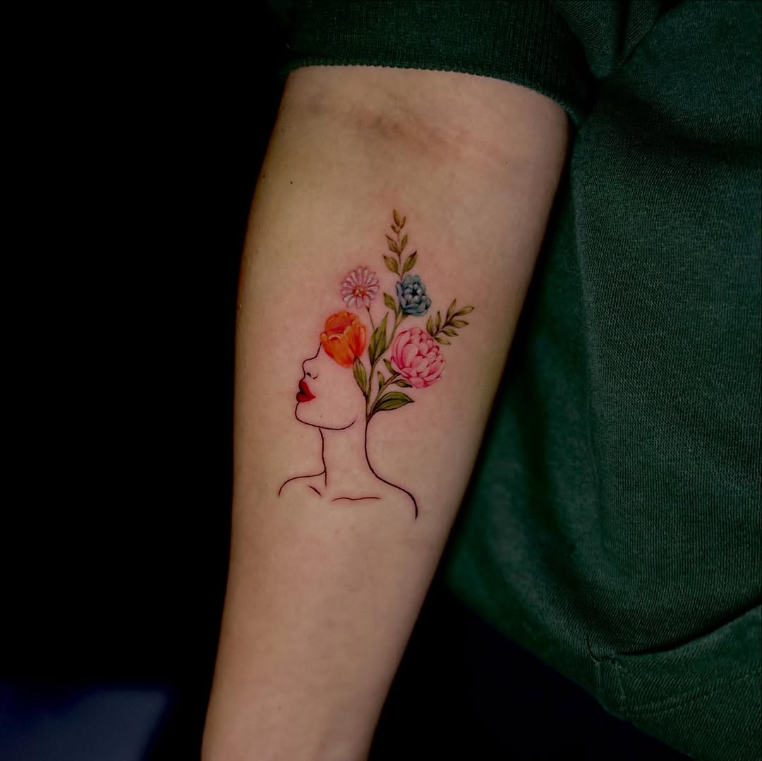 Tattoo by @1desire.ink — fine_line, minimalist