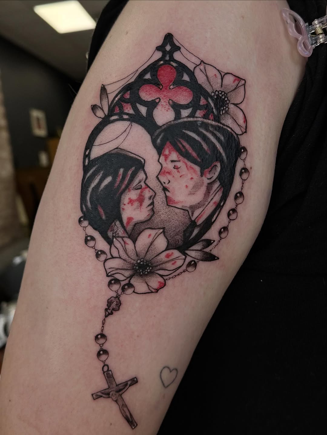 Tattoo by @hexhalle — illustrative, dark_realism