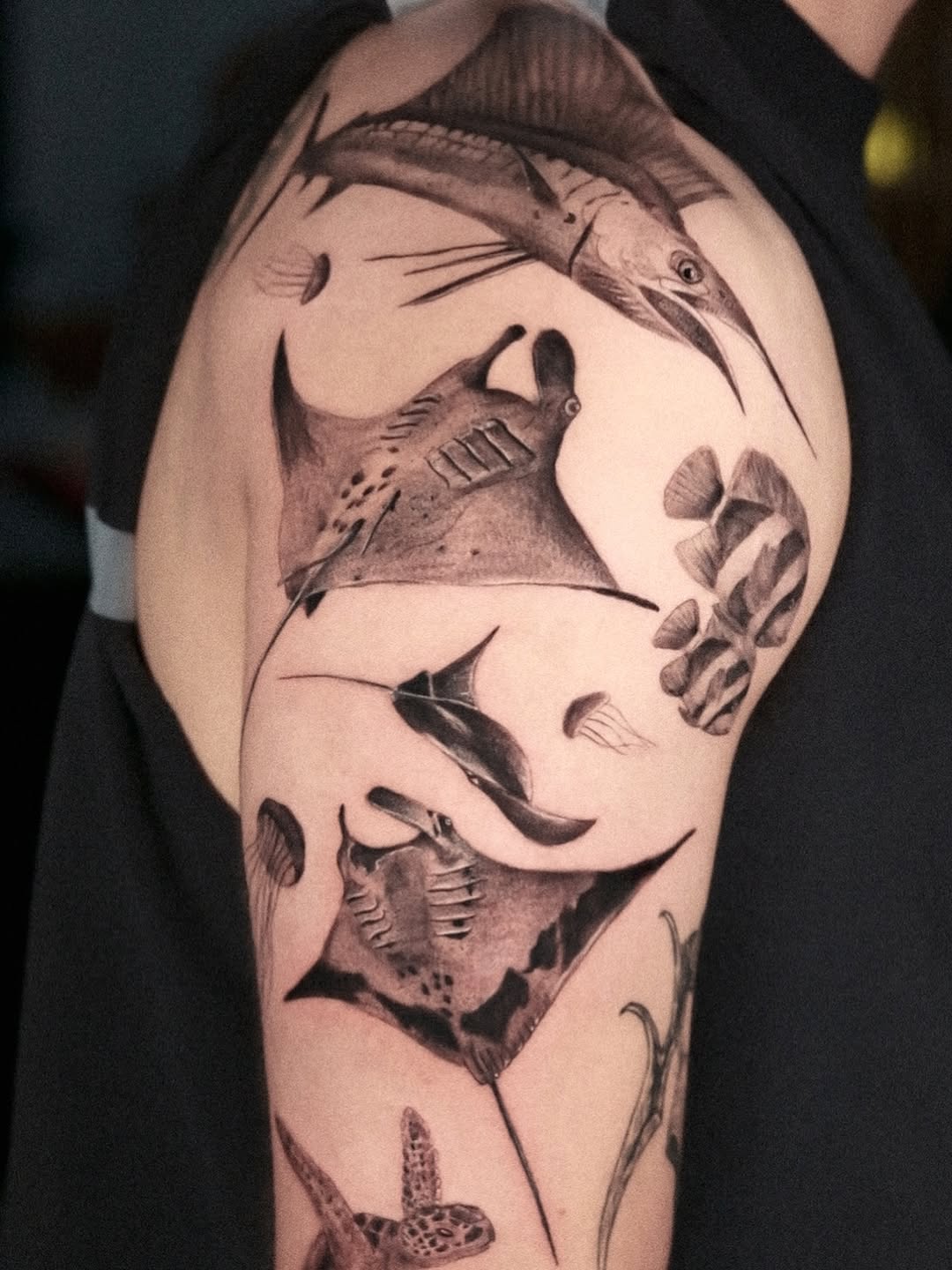 Tattoo by @homesick.tattoo — realism, black_and_grey
