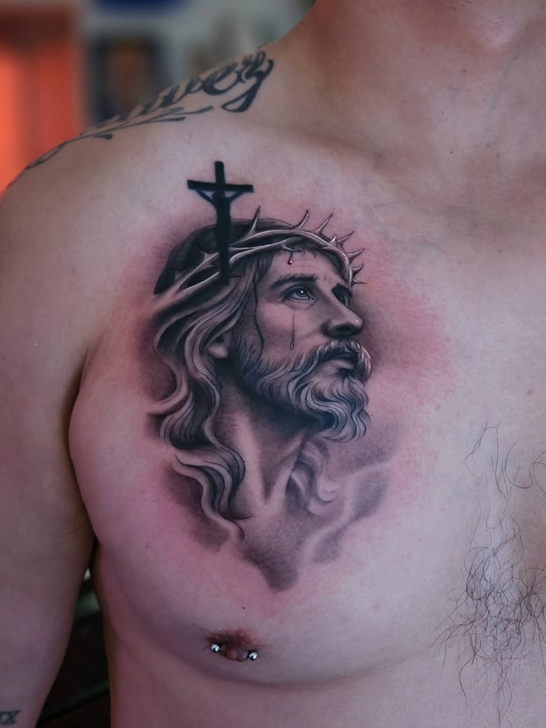 Tattoo by @lukejordan_ink — realism, black_and_grey