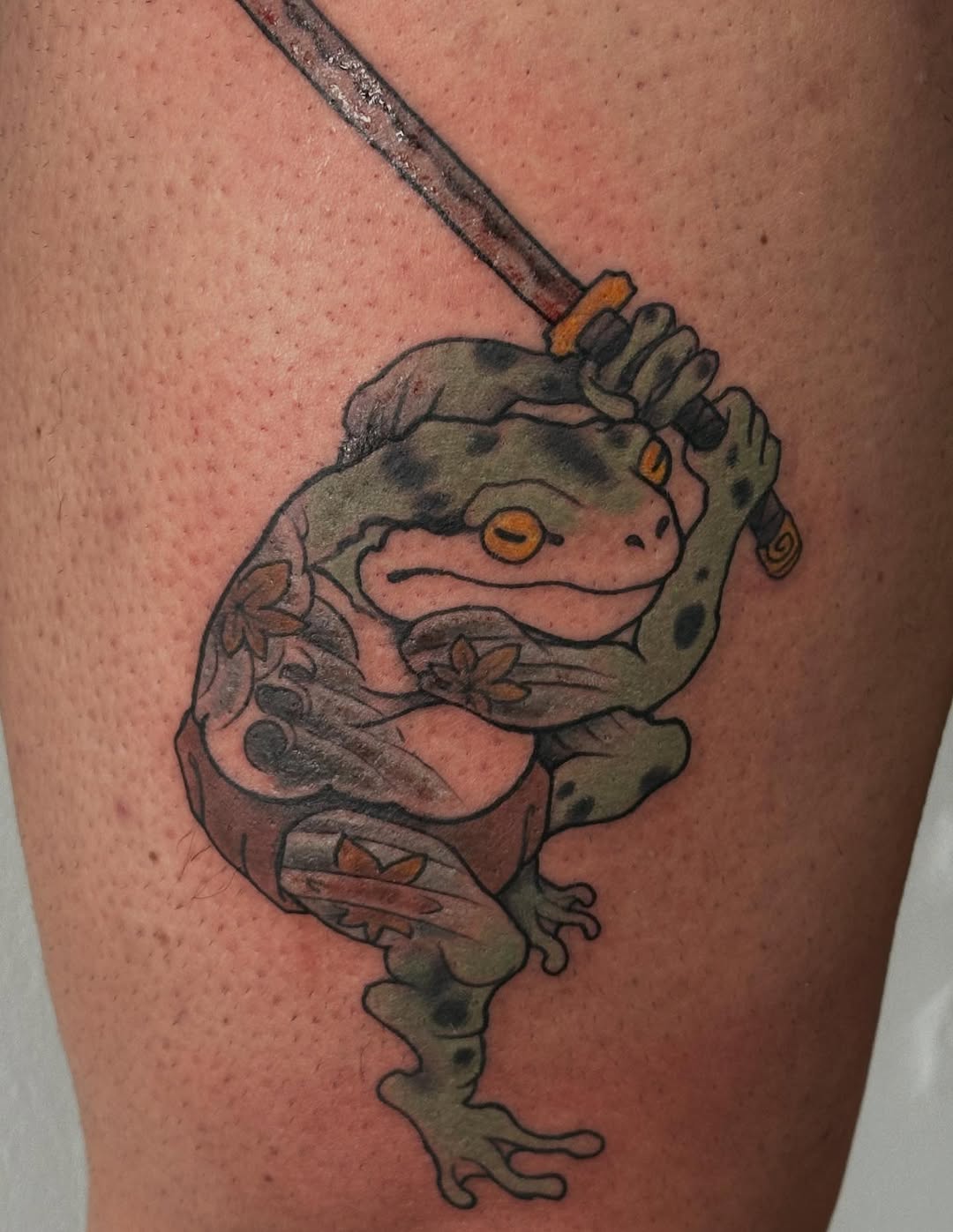 Tattoo by @artworkbyreece — japanese_irezumi, new_school