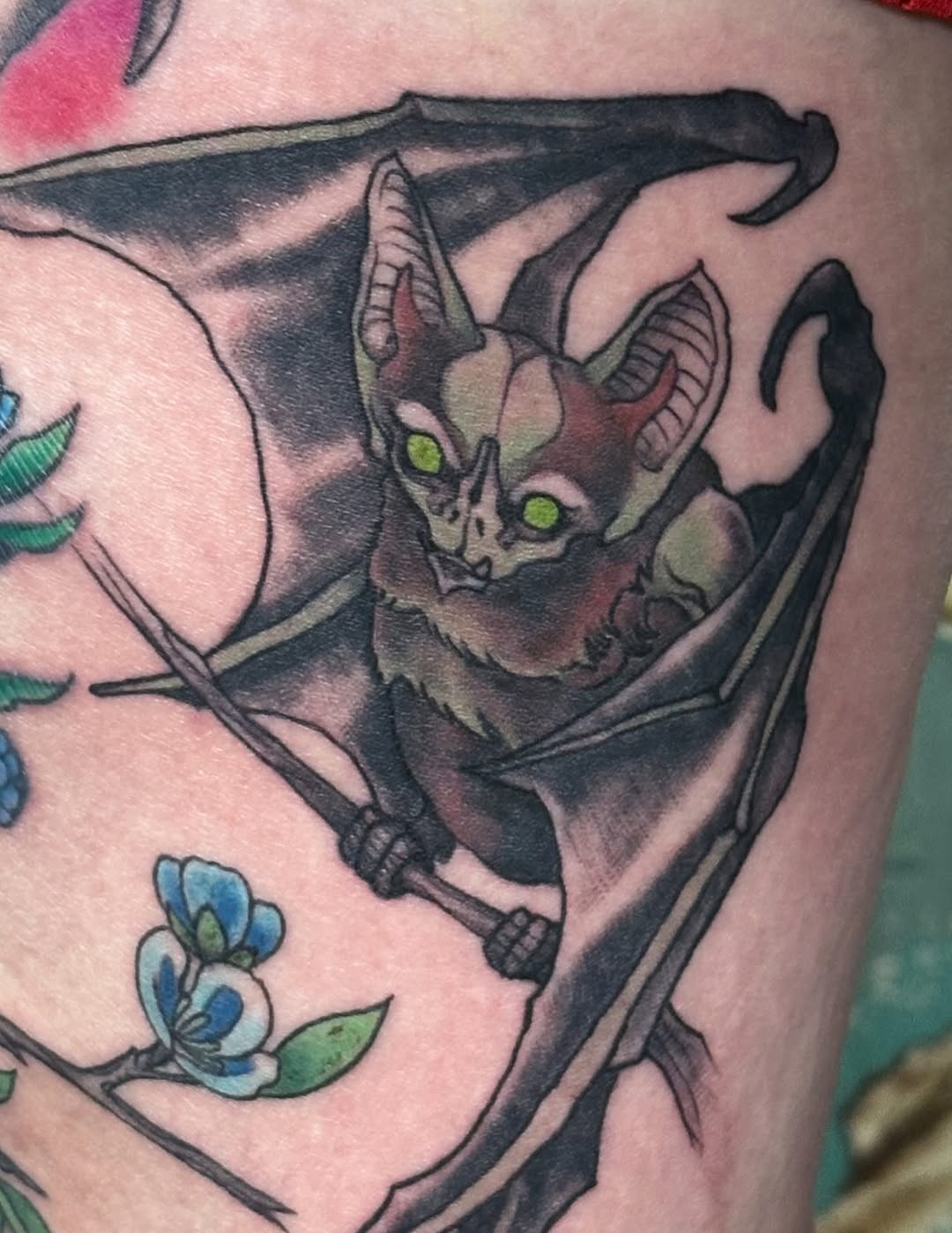 Tattoo by @artworkbyreece — dark_realism, black_and_grey