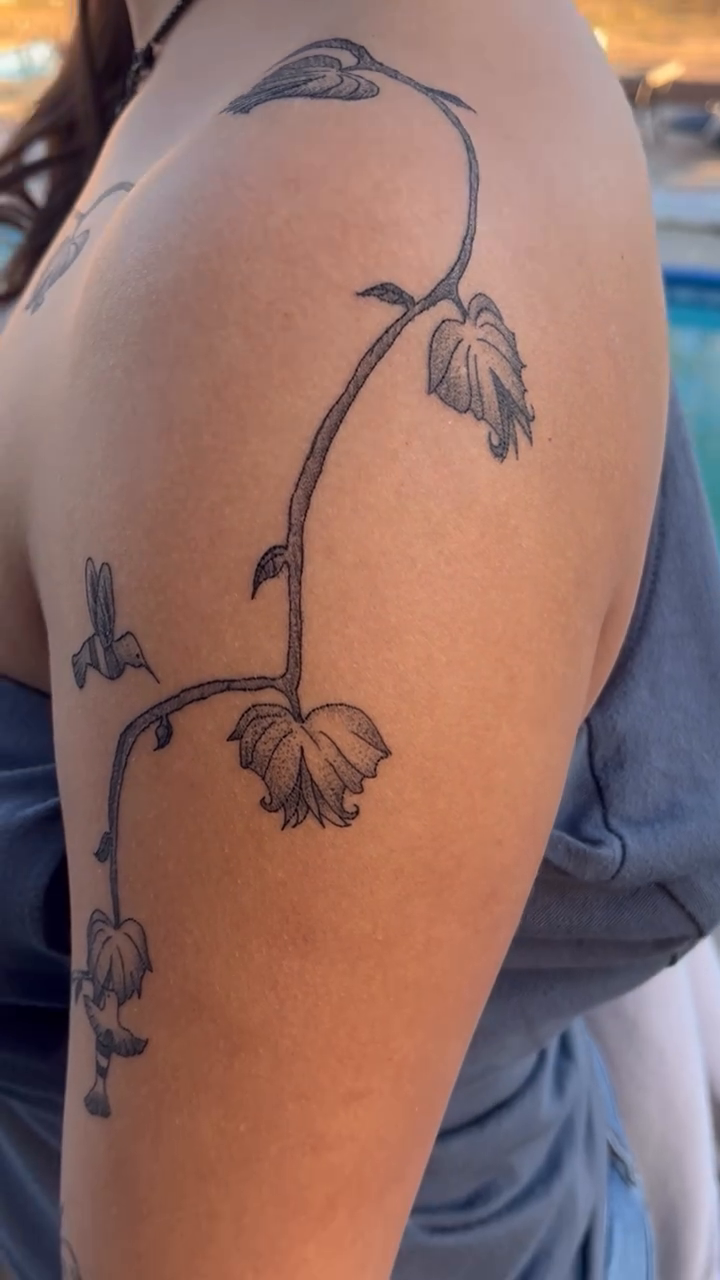 Tattoo by @adderallines — fine_line