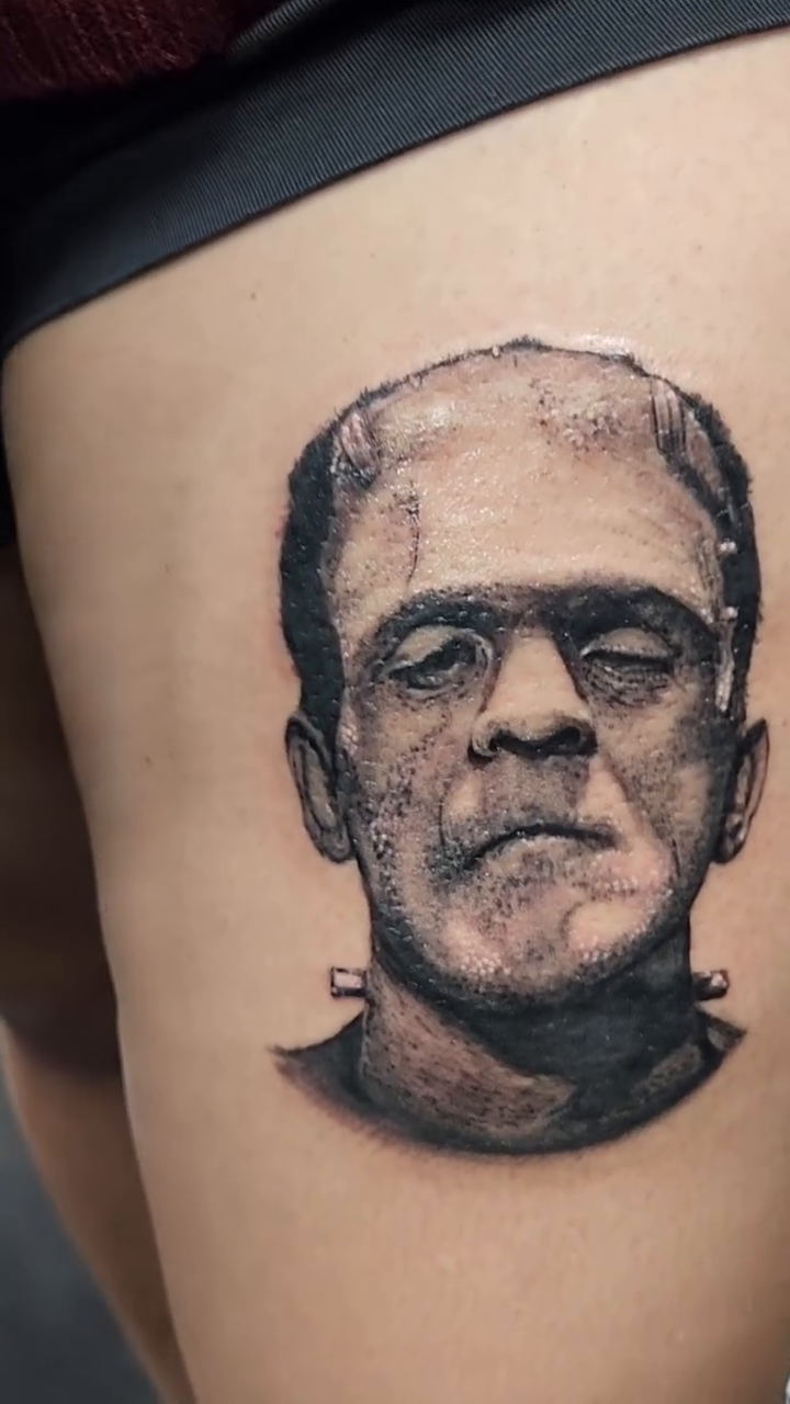 Tattoo by @moesarthouston — realism, black_and_grey