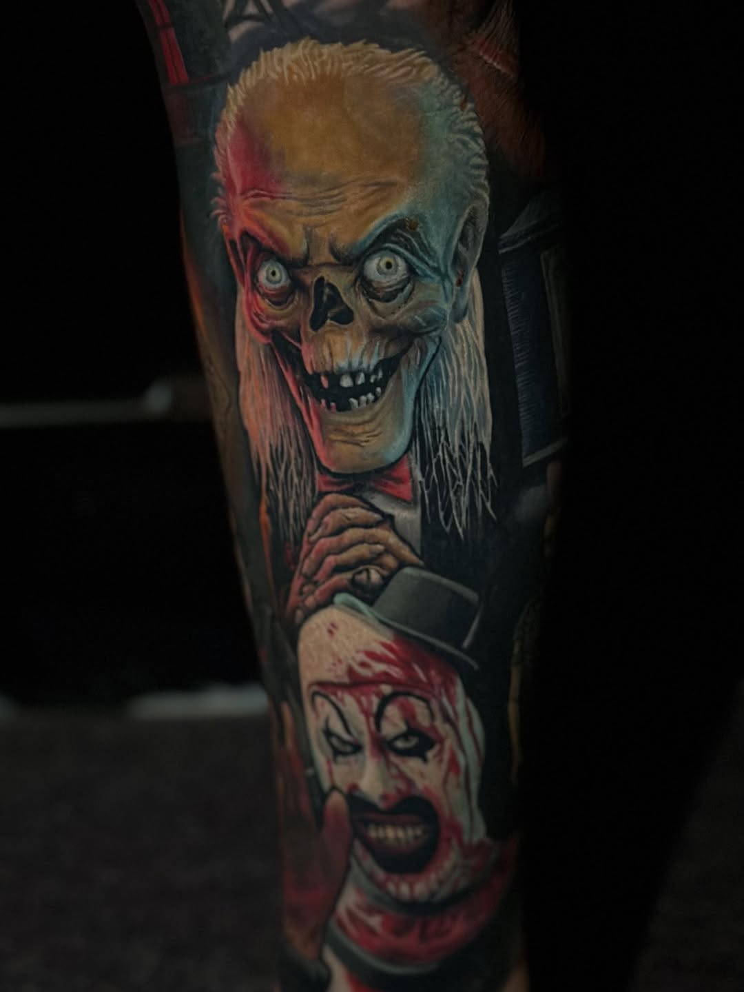 Tattoo by @vendoink — realism, dark_realism