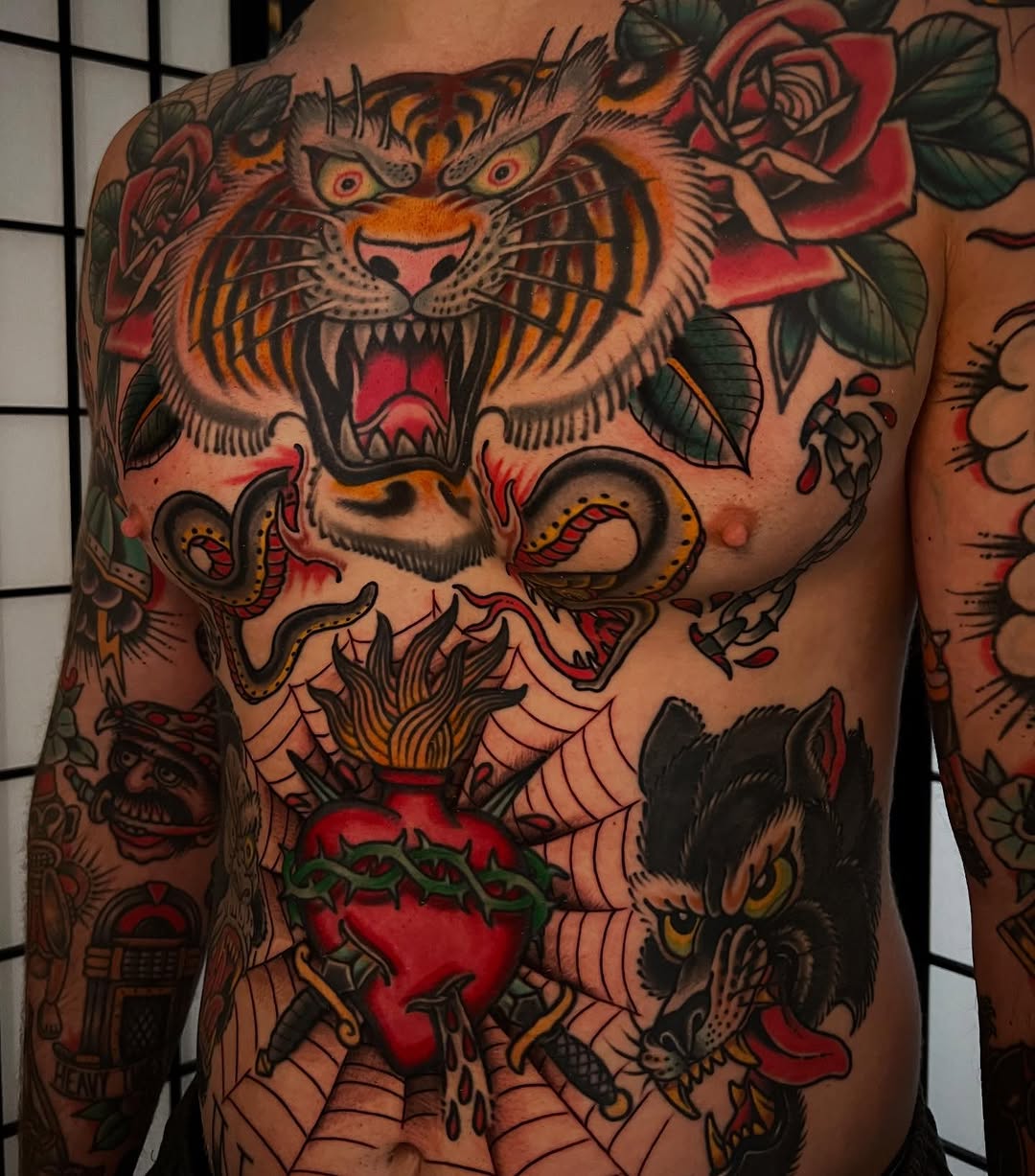 Tattoo by @chrisromolini โ american_traditional