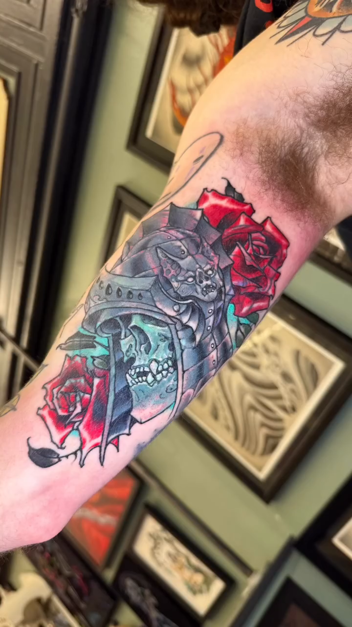 Tattoo by @jesse_c_roberts — neo_traditional, dark_realism
