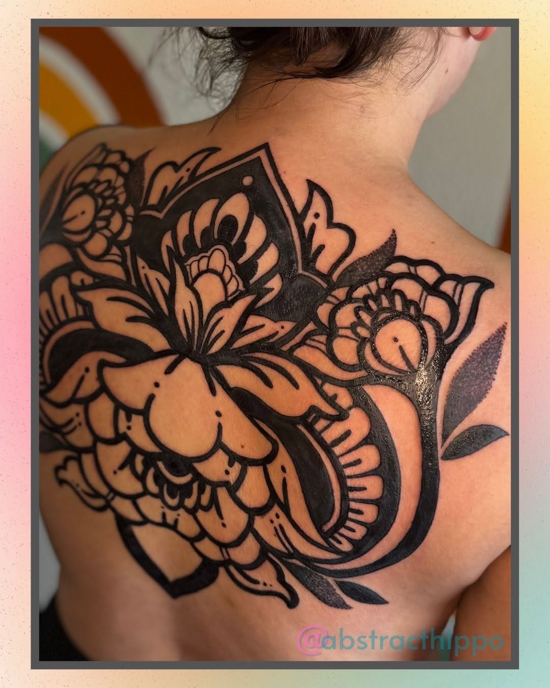 Tattoo by @sound_sanctuary_tattoos — blackwork, ornamental