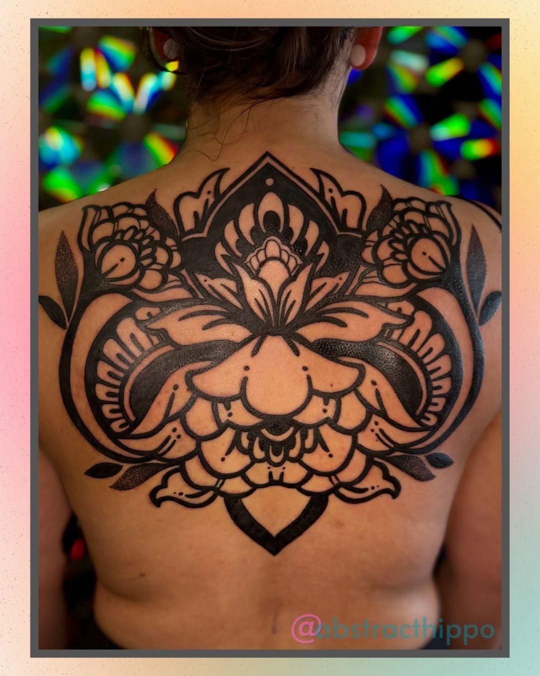 Tattoo by @sound_sanctuary_tattoos — blackwork, ornamental