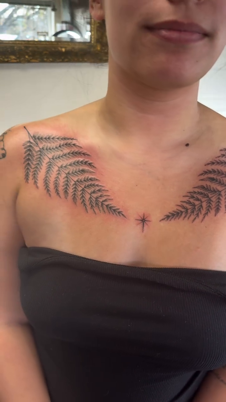 Tattoo by @chrystynamariee — fine_line, dotwork