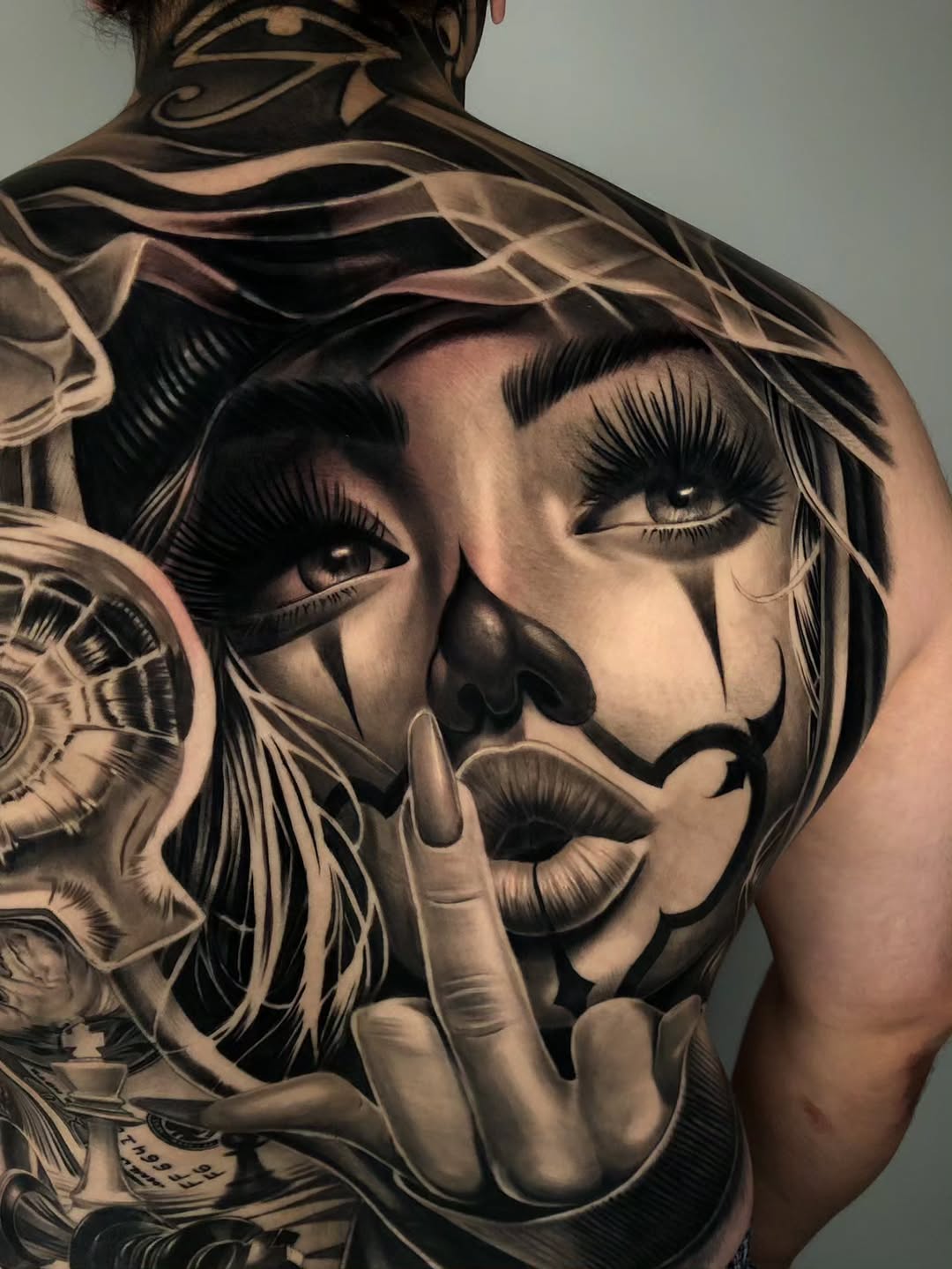 Tattoo by @mager_tattoos โ realism, black_and_grey