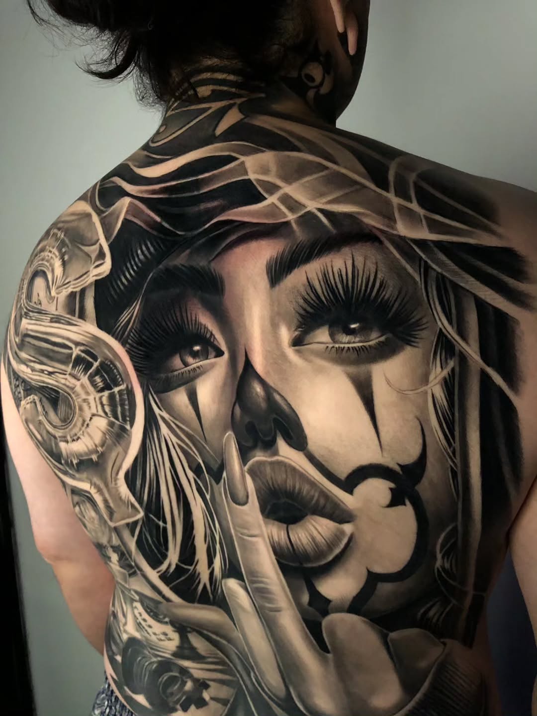 Tattoo by @mager_tattoos โ realism, black_and_grey