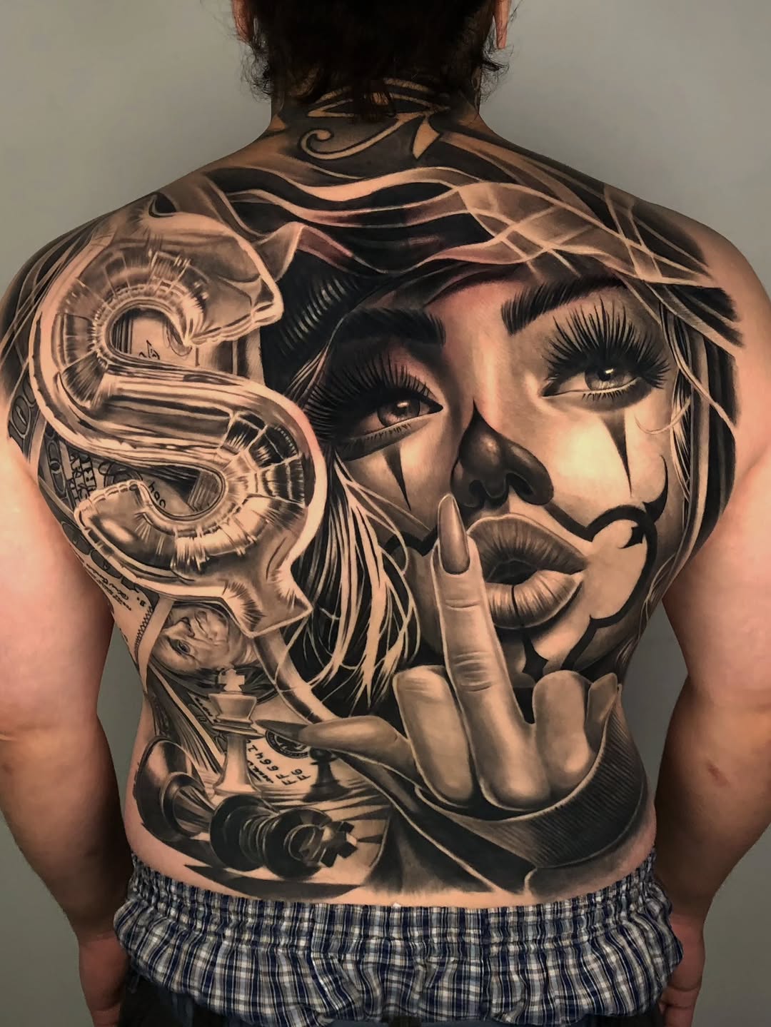 Tattoo by @mager_tattoos โ realism, black_and_grey