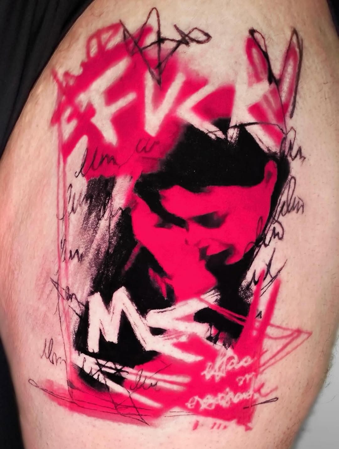 Tattoo by @effacermonexistence — trash_polka