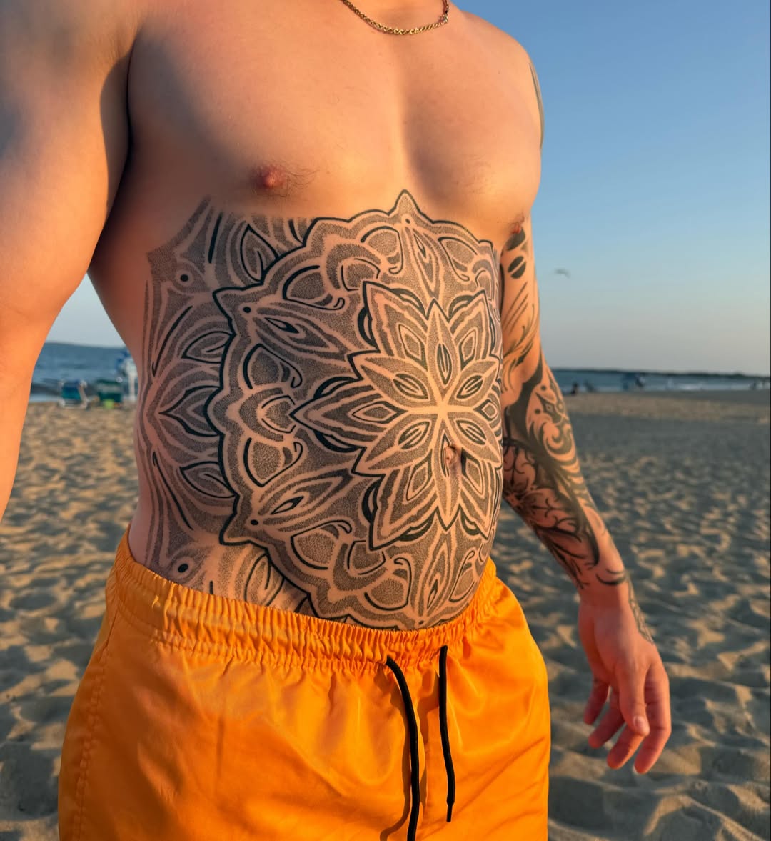 Tattoo by @z.a.r.k_art — geometric, dotwork