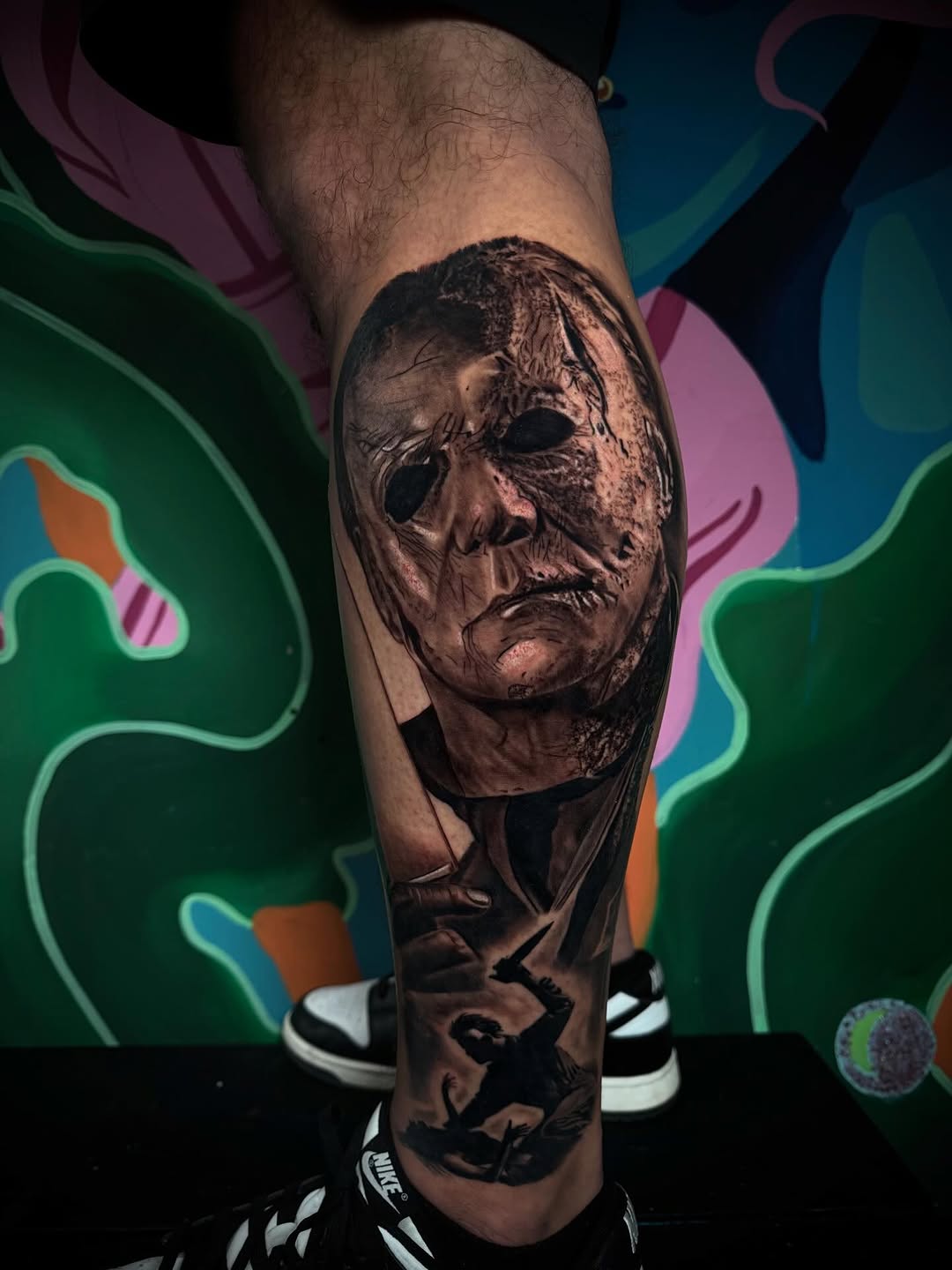 Tattoo by @chino_inks โ realism, dark_realism