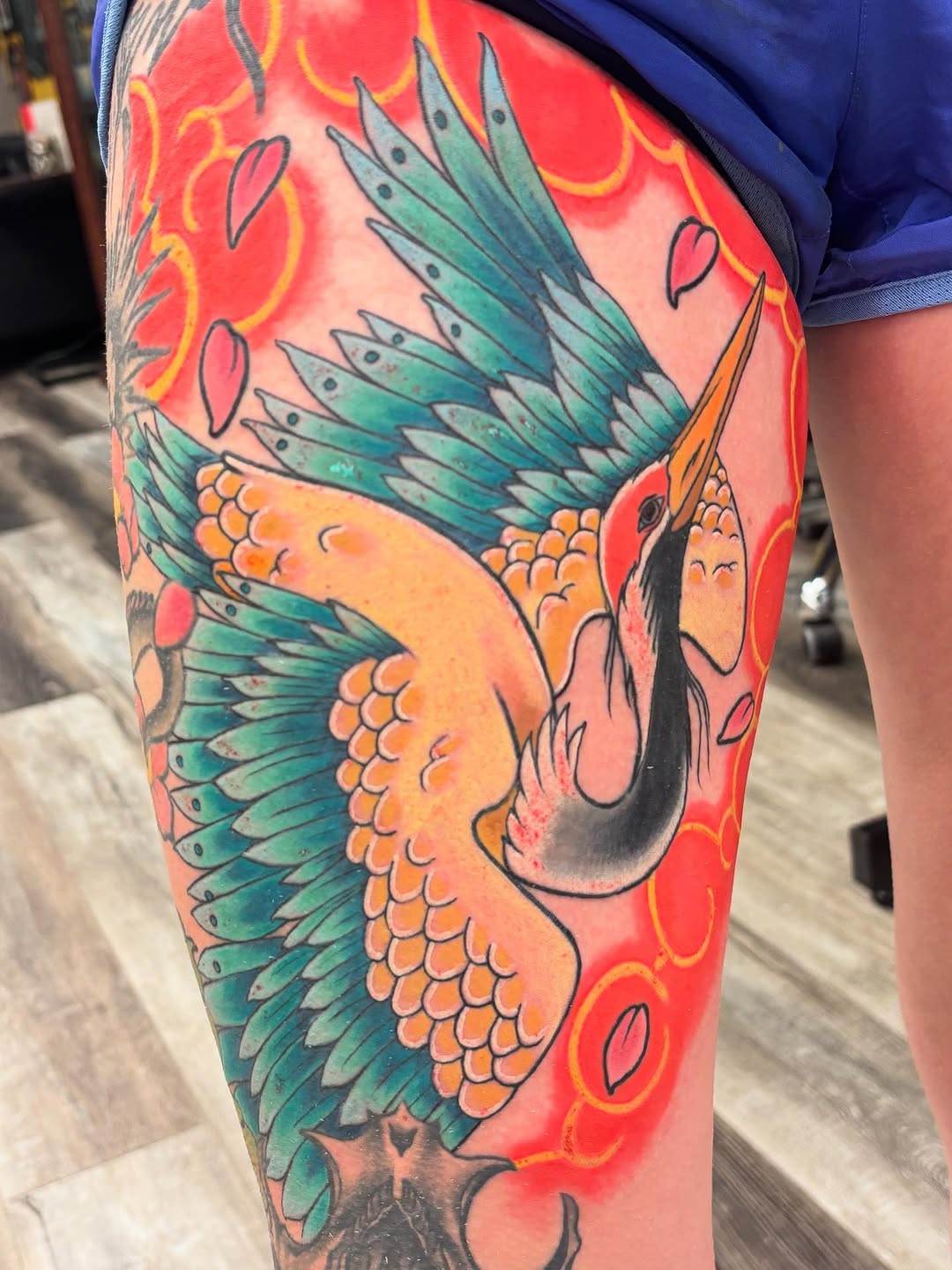 Tattoo by @chainsmokinmeg — japanese_irezumi, neo_traditional