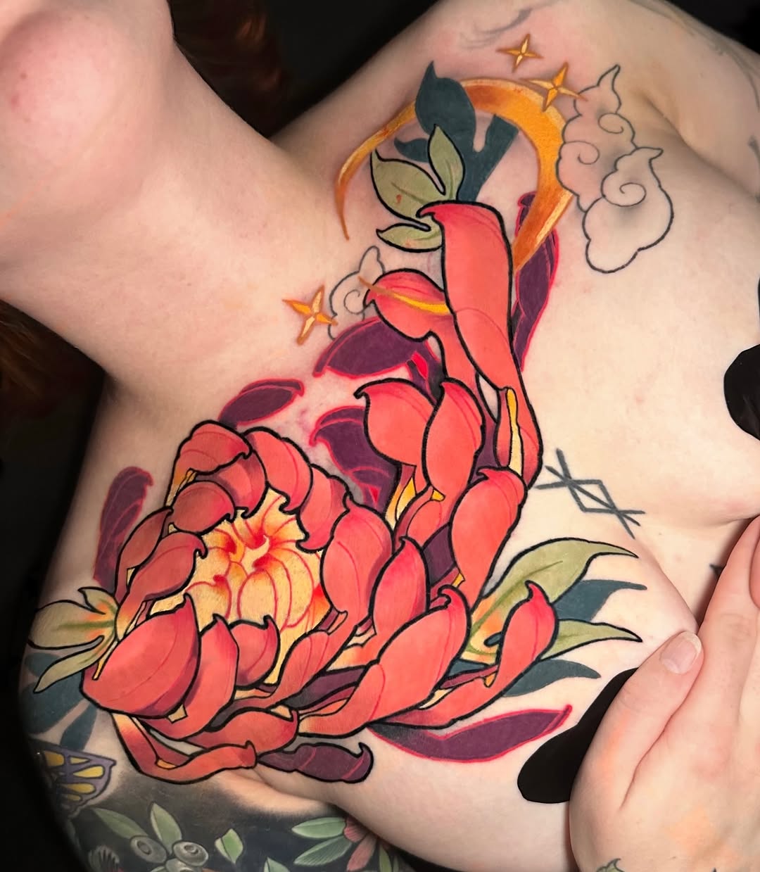 Tattoo by @fear.boner — japanese_irezumi, neo_traditional