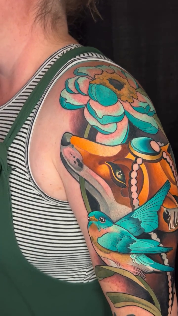 Tattoo by @tattoosbyskyler — illustrative, realism