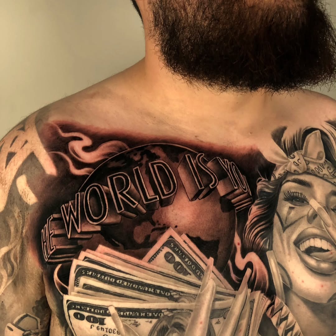 Tattoo by @mager_tattoos โ black_and_grey, realism