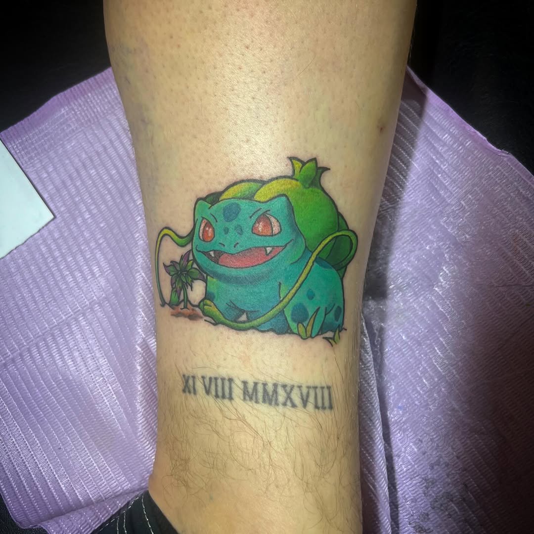 Tattoo by @ink_by_avi — anime
