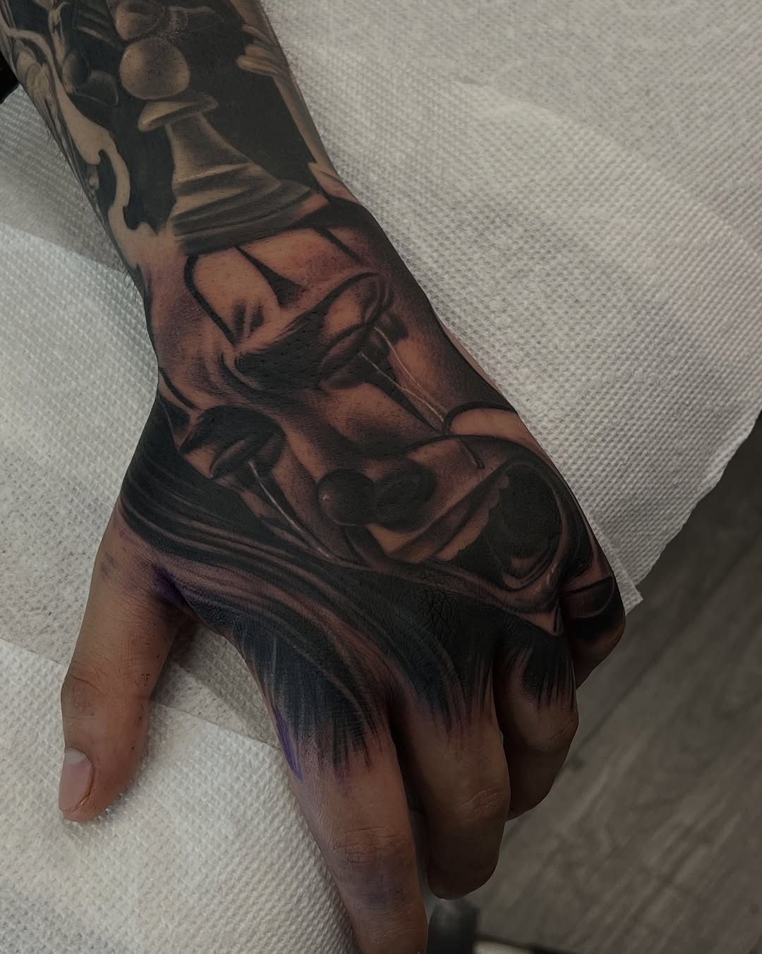 Tattoo by @boha_tattoos — black_and_grey, realism