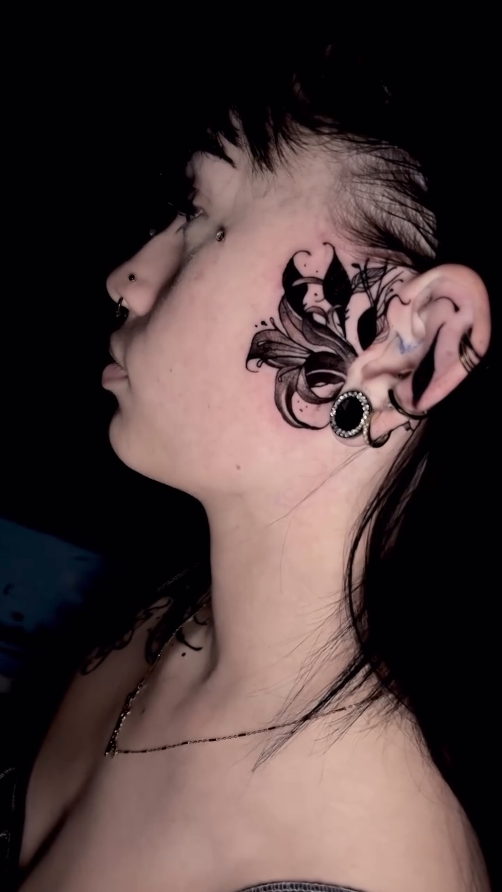 Tattoo by @tattoosbygunner — blackwork, ornamental