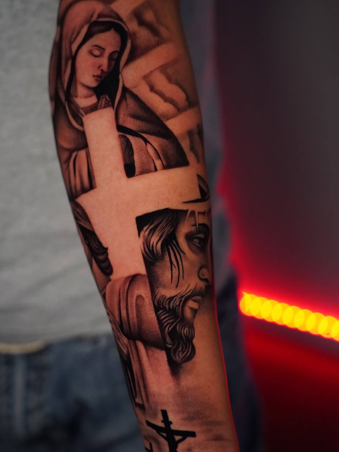 Tattoo by @mvp_tattoos — realism, black_and_grey