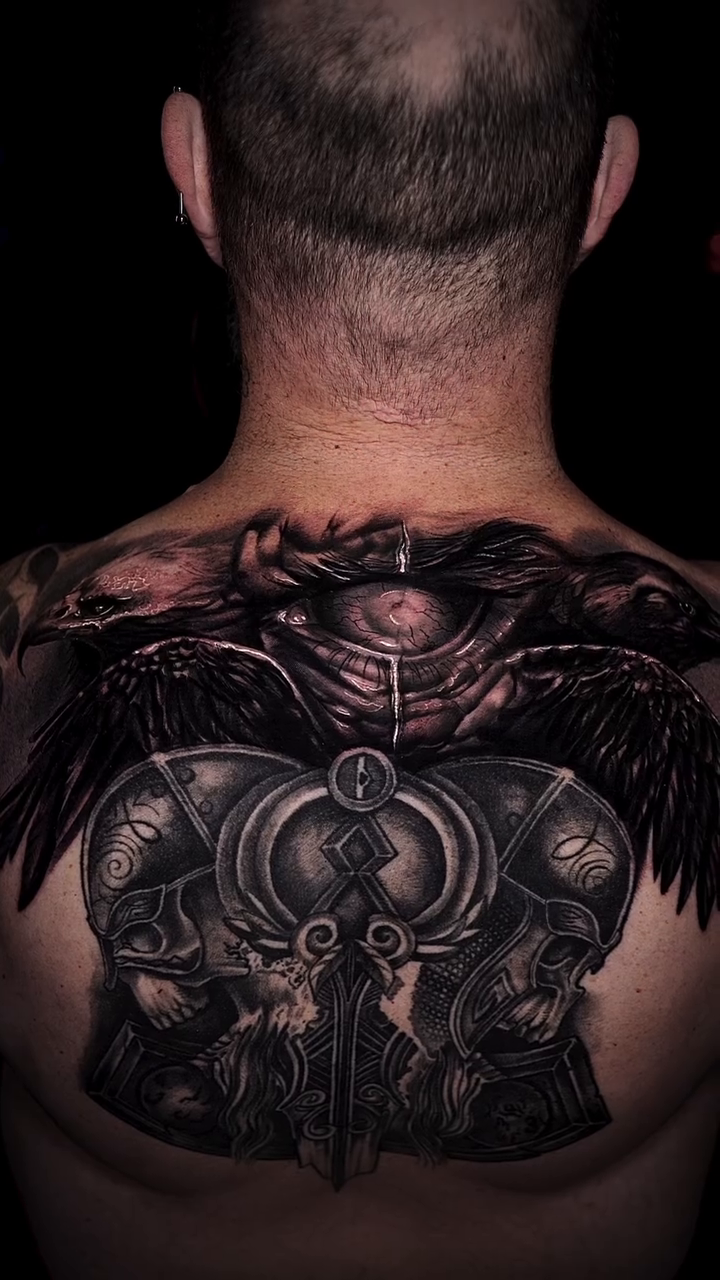 Tattoo by @_dannytats — black_and_grey, realism