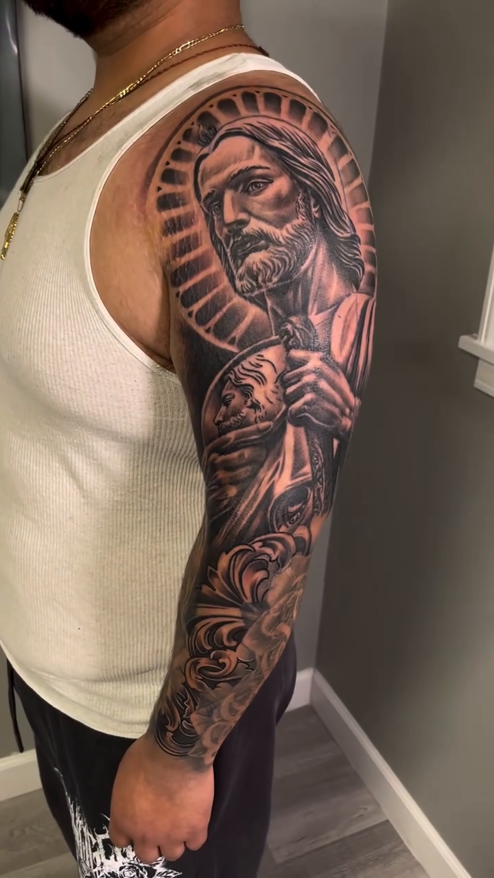 Tattoo by @zuseinks11 — realism, black_and_grey