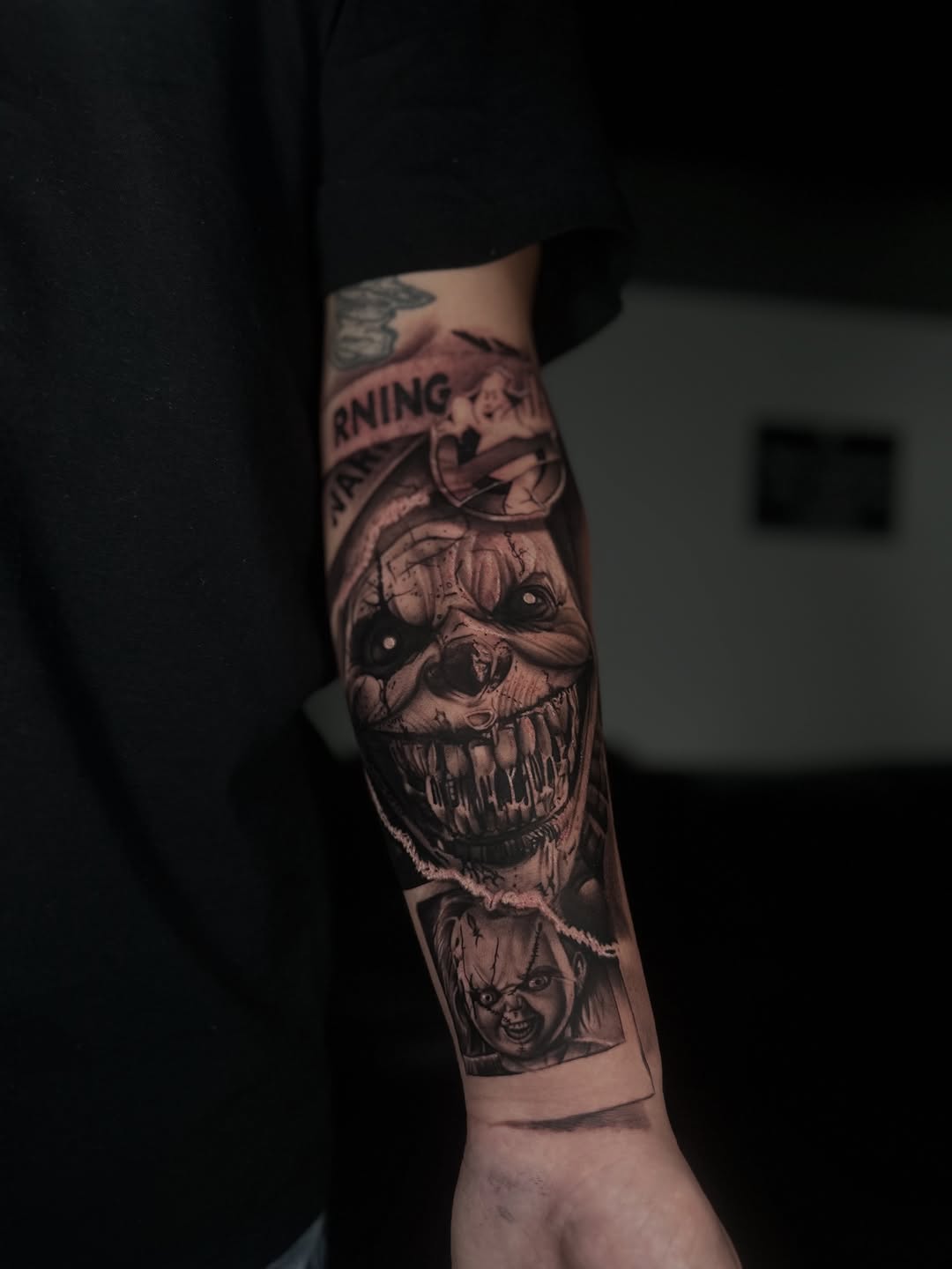 Tattoo by @pachink_ — realism, dark_realism