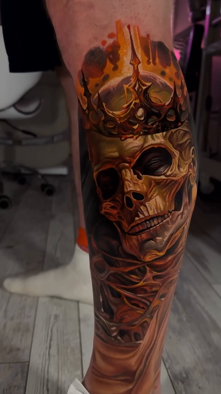 Tattoo by @dparamonov — realism, dark_realism