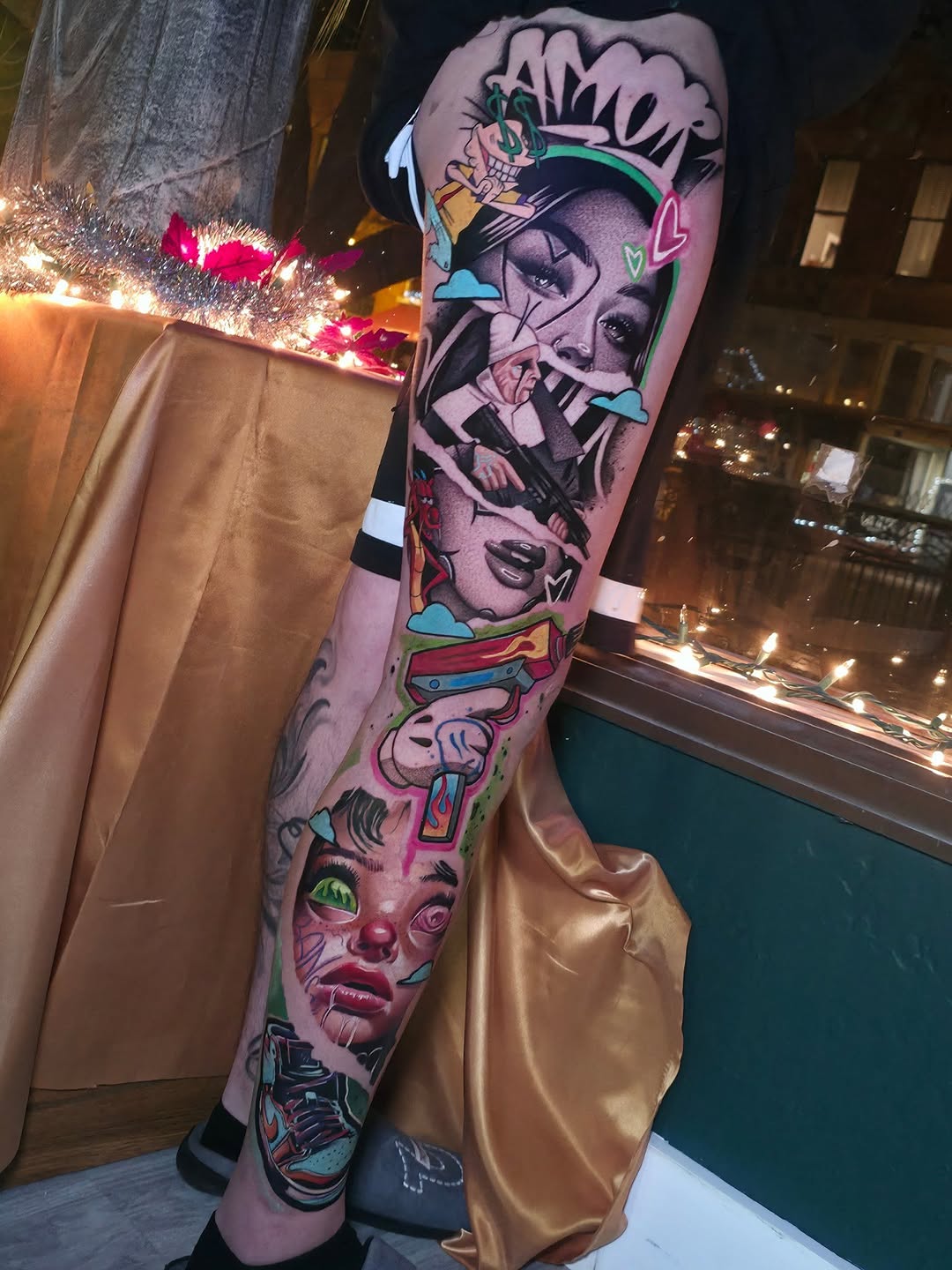 Tattoo by @tattoosbydonnie โ new_school