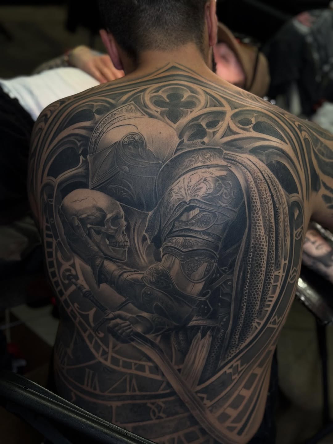 Tattoo by @nogarolli_tattoo — realism, black_and_grey