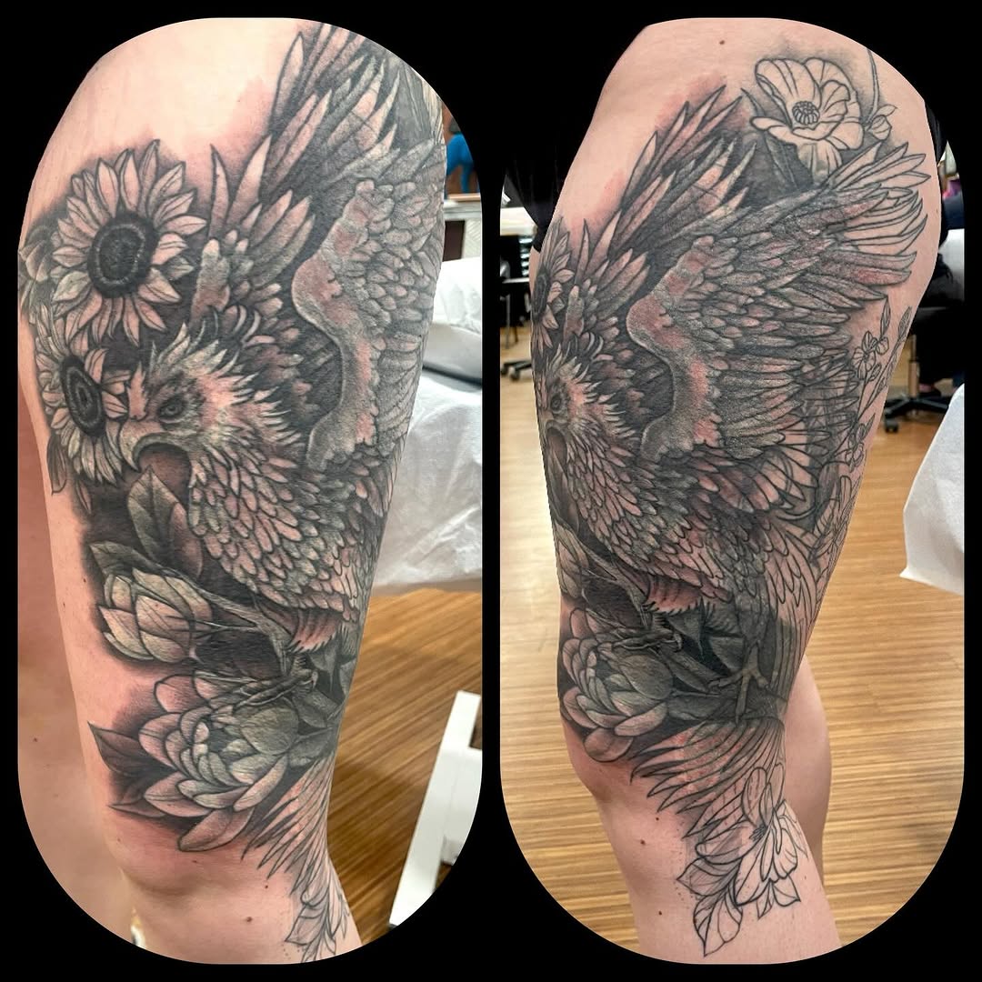 Tattoo by @idoitwithlittlepricks — realism, black_and_grey