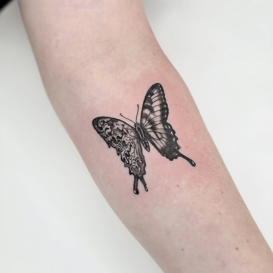 Tattoo by @browtech.joel — black_and_grey, realism