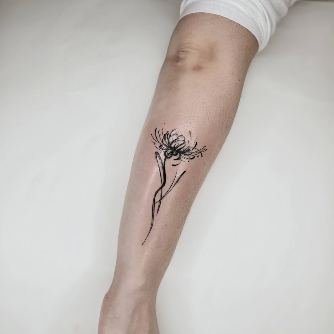 Tattoo by @browtech.joel — fine_line, black_and_grey