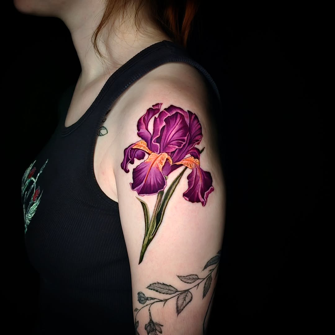 Tattoo by @shar_ific — realism, illustrative