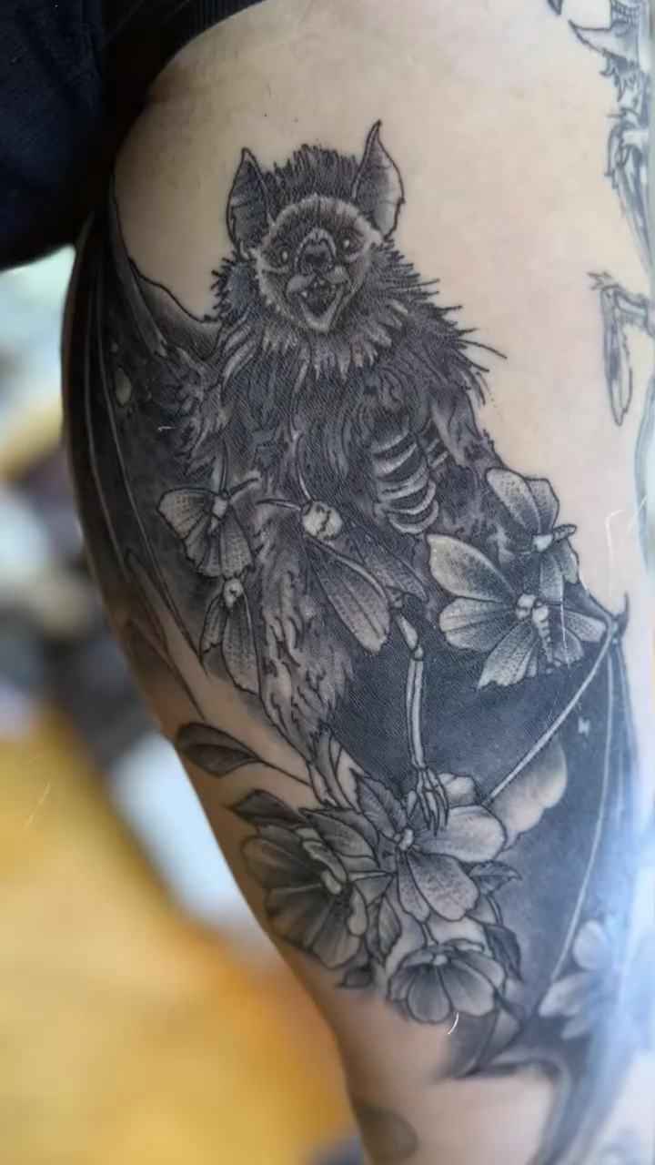 Tattoo by @samson.akers — black_and_grey, realism