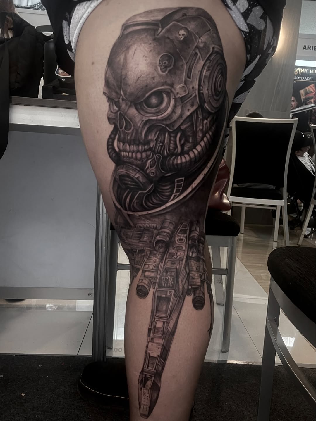 Tattoo by @arhem_tattoo — realism, dark_realism