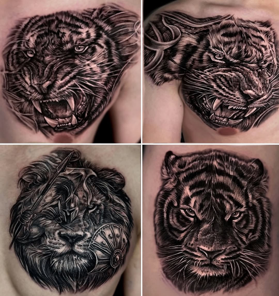 Tattoo by @hari__tattooer — realism, black_and_grey