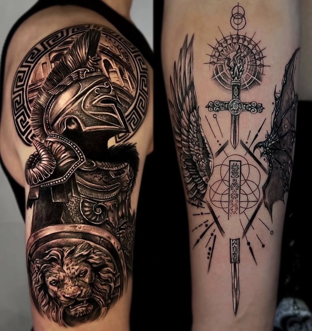 Tattoo by @hari__tattooer — realism, black_and_grey