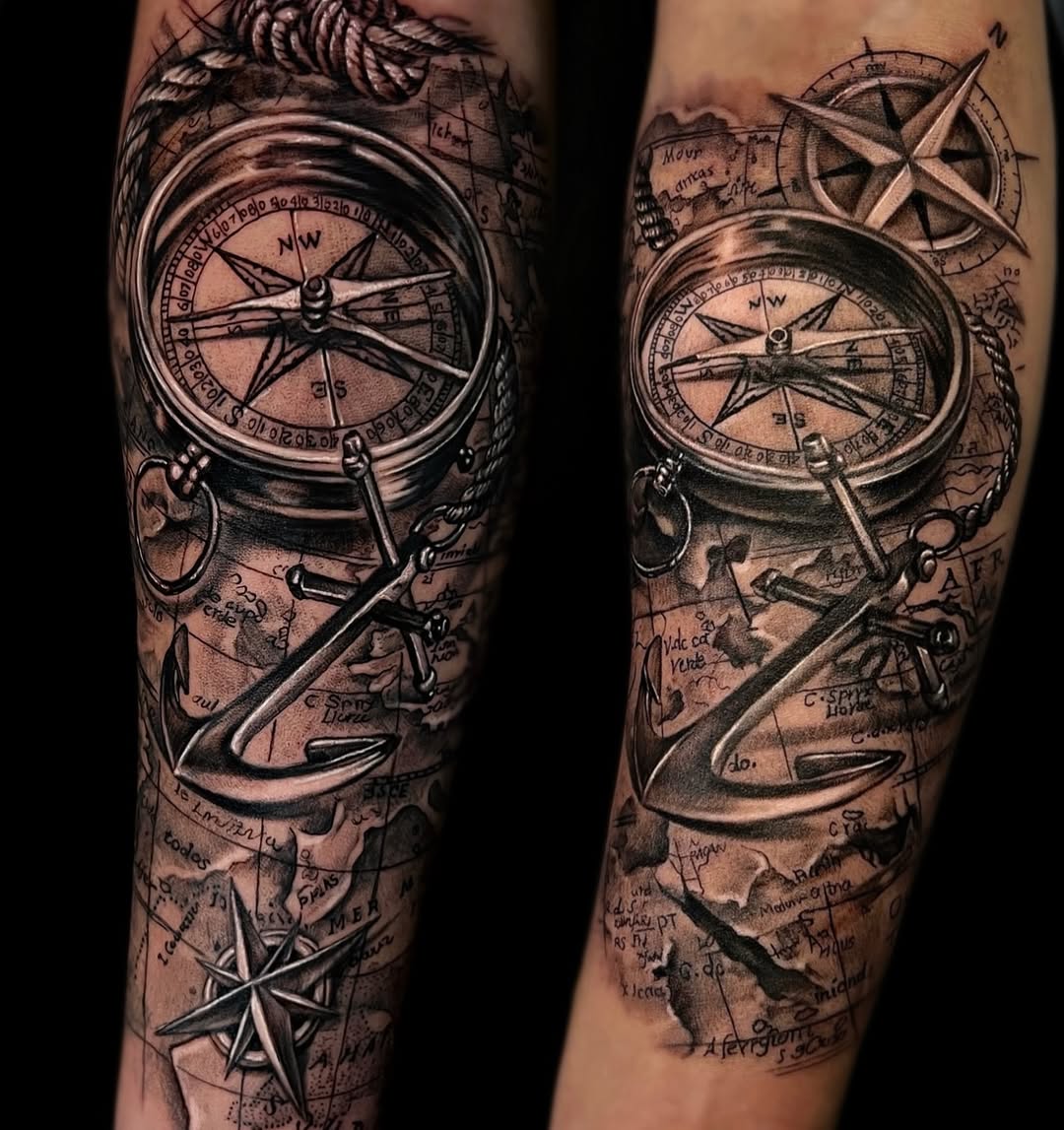 Tattoo by @hari__tattooer — realism, black_and_grey